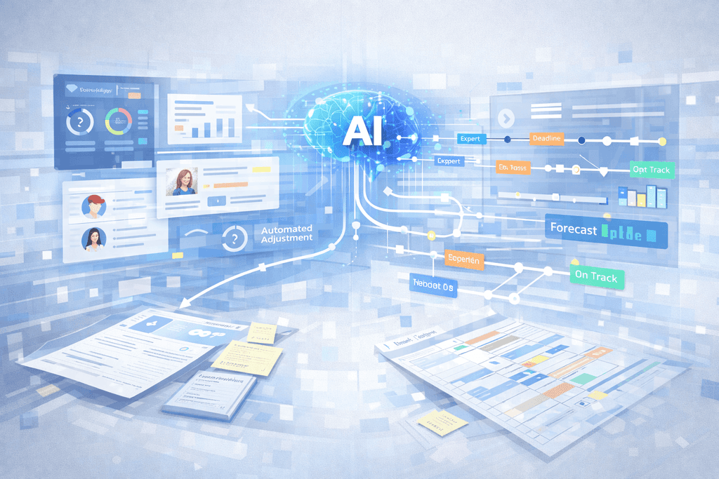 AI platform for intelligent project planning and forecasting