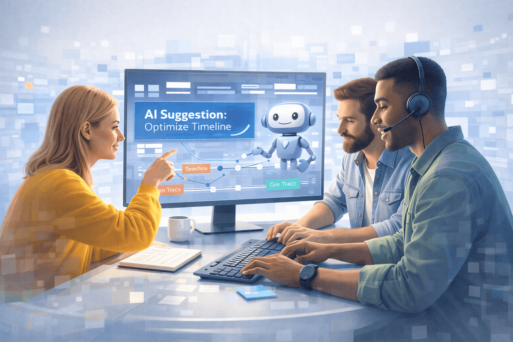 Intelligent AI-powered project planning automation in SaaS