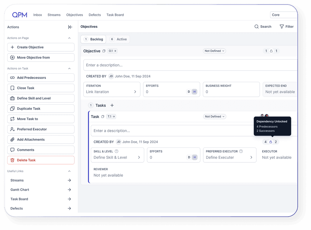 Automatic Goal to Plan Creation